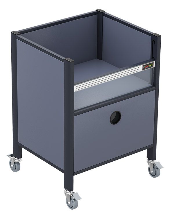 KARMET TSD11-0600X0700	TEŞHİR SEPETİ SPOT TEKERLEKLİ 60X70 CM