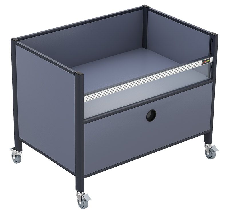 KARMET TSD11-0800X1200	TEŞHİR SEPETİ SPOT TEKERLEKLİ 80X120 CM